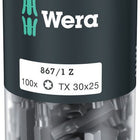 WERA Grand paquet d'embouts 867/1 Z T 30 L. 25 mm ( 4000822275 )