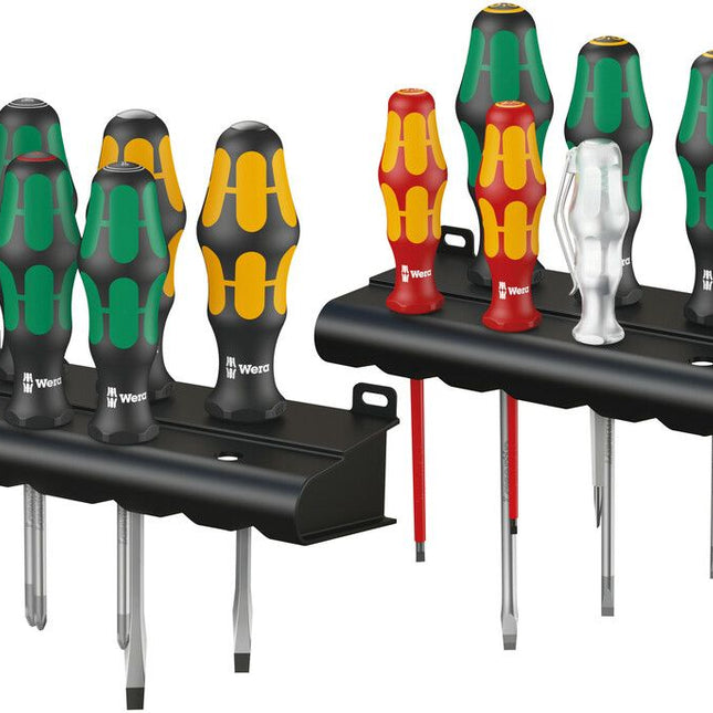 WERA Jeu de tournevis Kraftform XXL 12 pièces fente / PH / PZD ( 4000827721 )