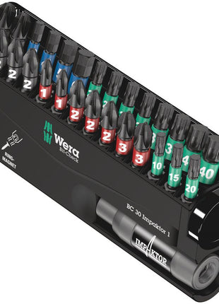 WERA Assortiment d'embouts Bit-Check 30 Impaktor 1 30 pièces ( 4000829047 )