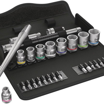 WERA Jeu de clés à douille Zyklop Metal 8100 SB 7 29 pièces 3/8 po. ( 4000821654 )