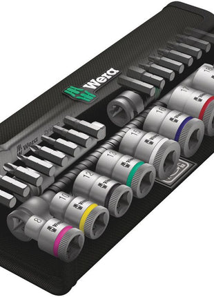 WERA Steckschlüsselsatz Zyklop Metal 8100 SB 8 29-teilig 3/8 ″ ( 4000821752 )