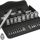 WERA Jeu de clés à douille Zyklop Metal 8100 SB 8 29 pièces 3/8 po. ( 4000821752 )