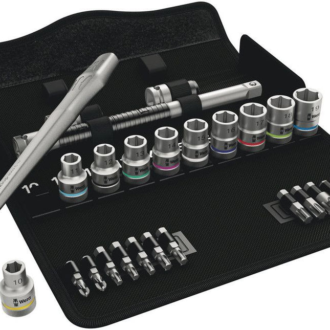 WERA Jeu de clés à douille Zyklop Metal 28 pièces 1/2 po. ( 4000821658 )