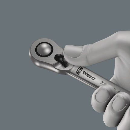 WERA Cliquet réversible à levier Zyklop Metal switch 3/8 po. 72 dents ( 4000821651 )