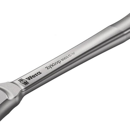 WERA Cliquet réversible Cyclope Metal push 1/2 po. 38 dents ( 4000821547 )