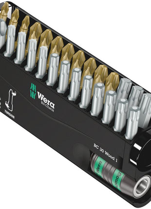 WERA Assortiment d'embouts Bit-Check 30 Wood 1 30 pièces ( 4000829033 )