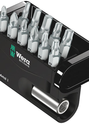 WERA Assortiment d'embouts Bit-Check 12 Metal 1 12 pièces ( 4000829036 )