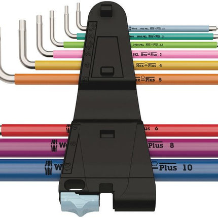 WERA Jeu de clés mâles coudées 3950 SPKL/9 SM 9 pcs. ( 4000828221 )