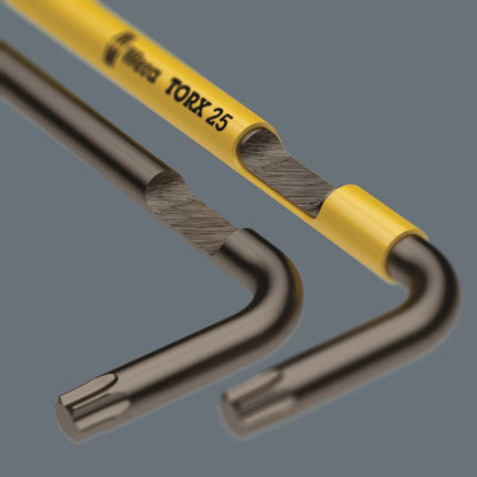 WERA Jeu de clés mâles coudées 967 SL 9 pièces T8 - T40 ( 4000825554 )