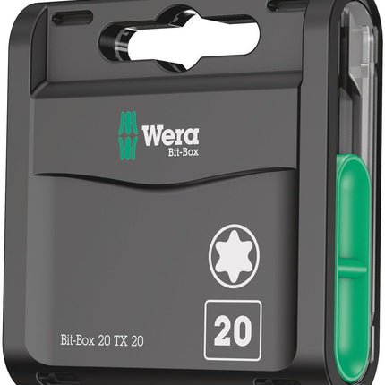 WERA Grand paquet d'embouts  1/4 po. T 20 longueur 25 mm ( 4000829008 )