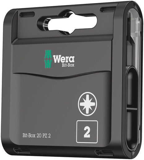 WERA Embout en gros 1/4 ″ PZD 2 Longueur 25 mm ( 4000829007 )