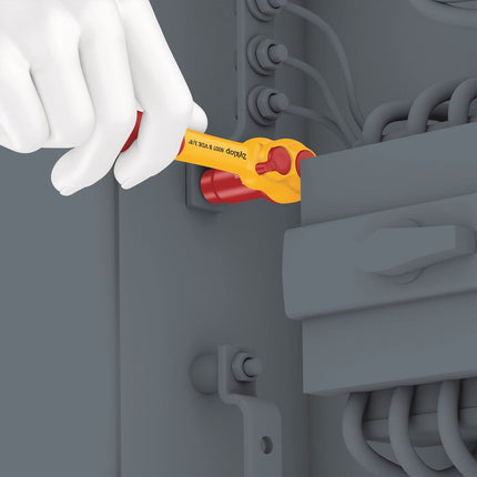 WERA Cliquet réversible à levier 8007 B VDE 3/8 po. 80 dents ( 4000828007 )