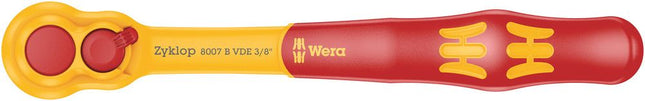 WERA Cliquet réversible à levier 8007 B VDE 3/8 po. 80 dents ( 4000828007 )