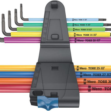 WERA Jeu de clés mâles coudées 967/9 TX XL HF 9 pièces T8 - T40 ( 4000825597 )