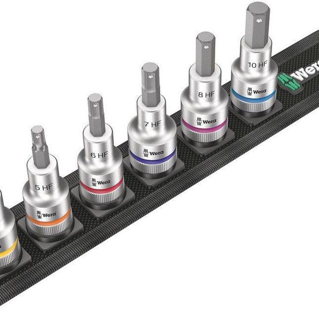 WERA Jeu de clés à douille Belt C 2 Zyklop 6 pièces ( 4000821199 )