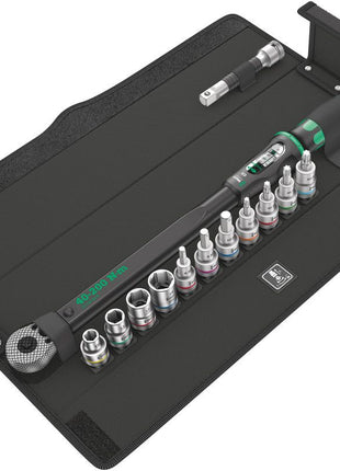 WERA Drehmomentschlüsselset Click-Torque C 3 Set 1 13-teilig 40 - 200 Nm 1/2 ″ ( 8000544741 )