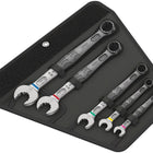 WERA Jeu de clés mixtes 6003 Joker 5 pièces ouverture de clé 8 à 19 mm ( 4000822311 )