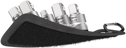 WERA Jeu d'adaptateurs 781/5 Set 5 pièces avec support ( 8000907877 )