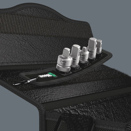 WERA Jeu d'adaptateurs 781/5 Set 5 pièces avec support ( 8000907877 )