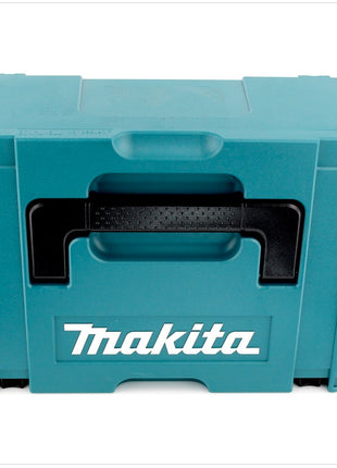 Makita DHP 458 RAJ B Akku Schlagbohrschrauber 18 V 91 Nm Schwarz + 2x Akku 2,0 Ah + Ladegerät + Makpac - Toolbrothers