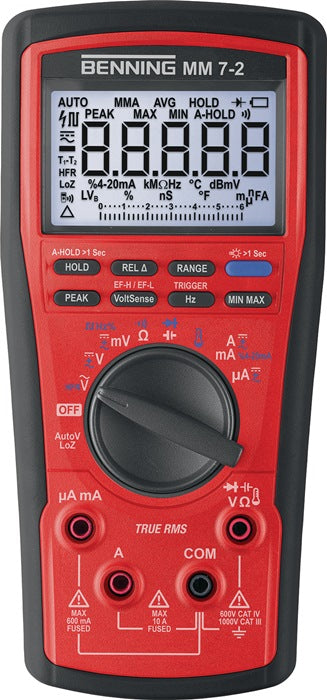 BENNING Multimeter MM 7-2 1000 V ( 4000828962 )