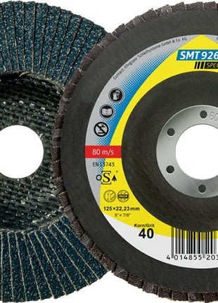 KLINGSPOR Disco dentado SMT 926 Especial Ø 115 mm Grano 80 6° curvado (8000352214)