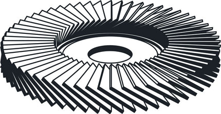 KLINGSPOR Roue à lamelles SMT 325 Extra Ø 125 mm Granulométrie 60 droite ( 4000842817 )