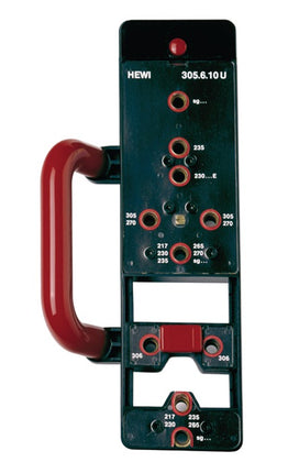 HEWI Gabarit de perçage BL305.6.10U Montage de rosaces et de plaques ( 3000206745 )