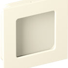 Coquille pour porte coulissante HEWI 544.60B Polyamide 99 blanc pur mat carré ( 3000207699 )