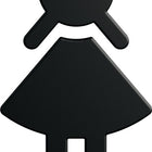 HEWI Symbol Frau 801.91B020 Polyamide couleur n° 90 ( 8000645320 )