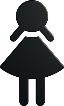 HEWI Symbol Frau 801.91B020 Polyamide couleur n° 90 ( 8000645320 )