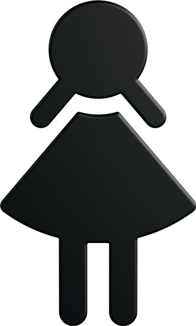 HEWI Symbol Frau 801.91B020 Polyamide couleur n° 90 ( 8000645320 )