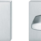 Paire de rosaces à clé FSB 12 1704 acier inoxydable 6204 (3322002407)