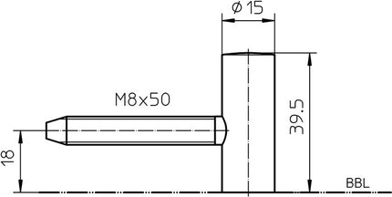 SIMONSWERK Pièce d'aile V 0020 en 2 parties ( 3000255750 )
