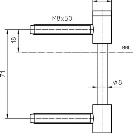 SIMONSWERK Pièce d'aile V 0026 WF en 3 parties ( 3000255755 )