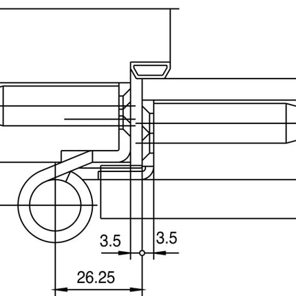 SIMONSWERK bande d'objet VARIANT VN 1939/160 acier inoxydable brossé mat 160 kg ( 3000255492 )