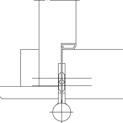 SIMONSWERK Paumelle Q1 acier galvanisé ( 3000255785 )