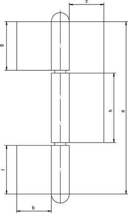 SIMONSWERK Bande de construction KO 8 Longueur de bande 220 mm Largeur de lobe 50 mm ( 3000255520 )