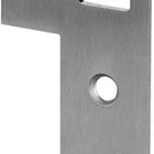 Gâche à languette BKS B 9000 acier inoxydable arrondie ( 3321024014 )