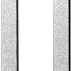 Gâche plate BKS S412 à chant argenté ( 3000250792 )