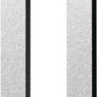 Gâche plate BKS S412 à chant argenté ( 3000250567 )