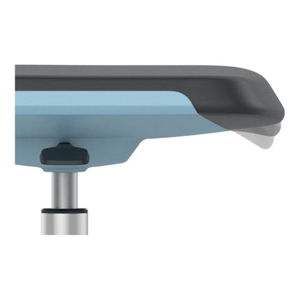 BIMOS Chaise d’atelier pivotante Labsit rouleaux coque de siège anthracite ( 9000454071 )