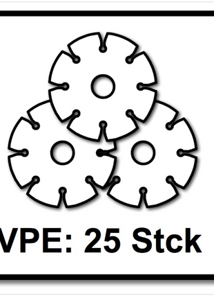 WellCut WCM 23032 - 25 Stück Trennscheibe 230 mm für Metalle - Toolbrothers