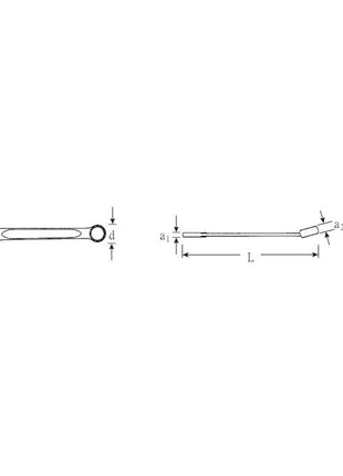 STAHLWILLE Klucz płasko-oczkowy OPEN BOX 13 SW 26 mm Długość 300 mm ( 4000826021 )