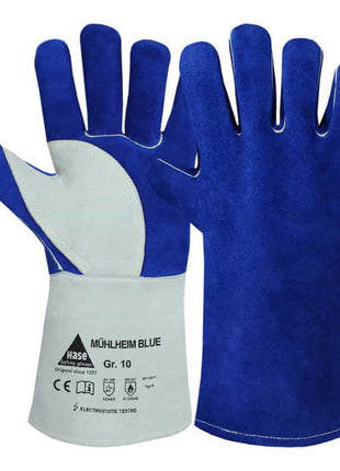 Guantes de soldadura HASE Mühlheim Blue talla 11 azul/gris (8000606294)