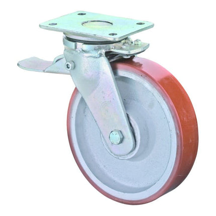 BS ROLLEN Roulette pivotante de charge lourde  d. de la roue 100 mm cap. charge 400 kg ( 3000275952 )