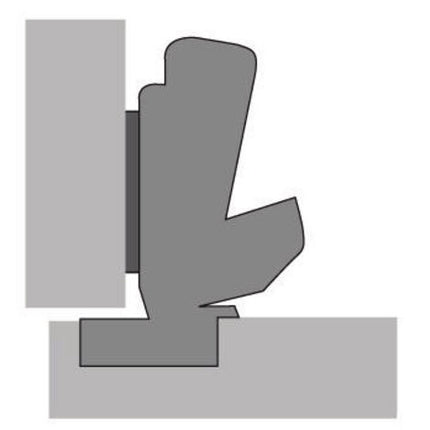 HETTICH Charnière grand angle Sensys 8657i avec amortisseur intégré THS 55 ( 8000612699 )