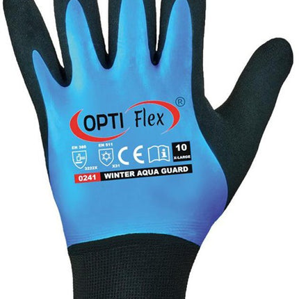 OPTIFLEX Gants hiver Aqua Guard taille 11 noir/bleu ( 8000140395 )