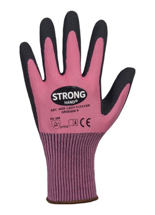 Guantes STRONGHAND LADY FLEXTER talla 7 rosa/negro (8000737566)