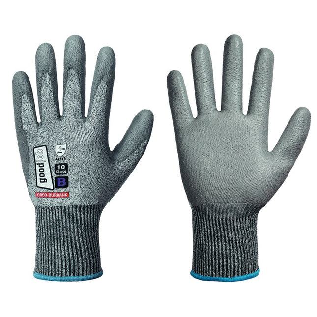 GOODJOB Gants de protection anti-coupures BURBANK taille 9 gris ( 8000809148 )